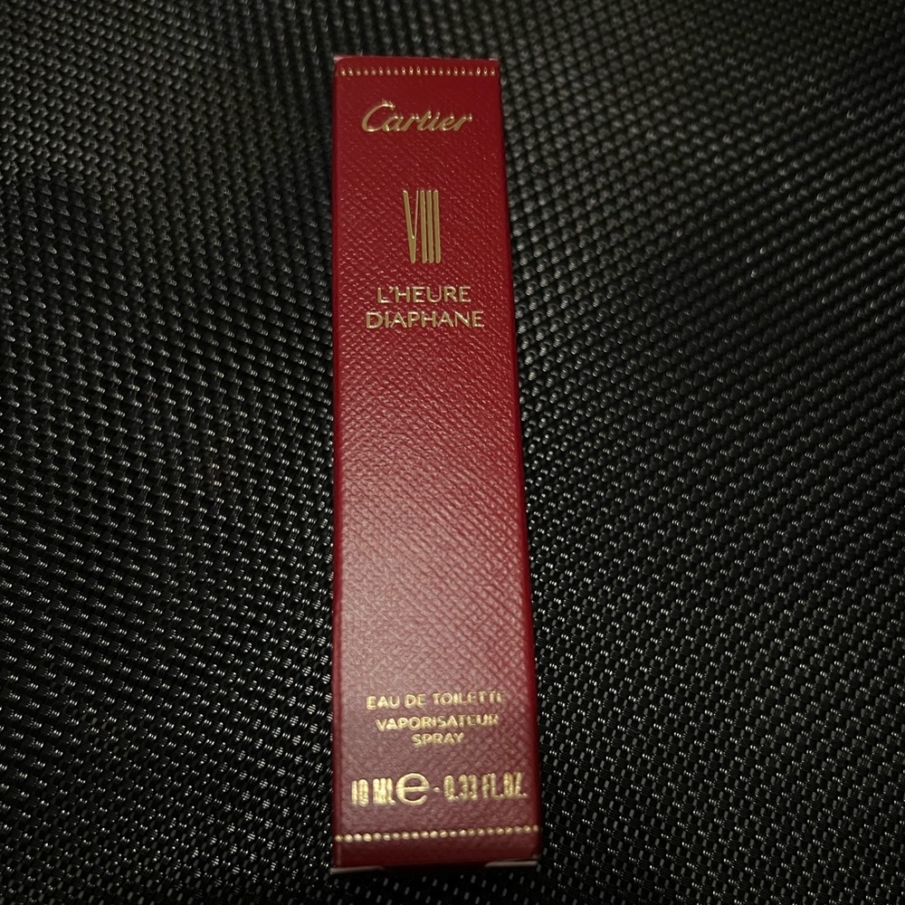NEW Cartier L’Heure Diaphane edt 10 mL/0.33 oz